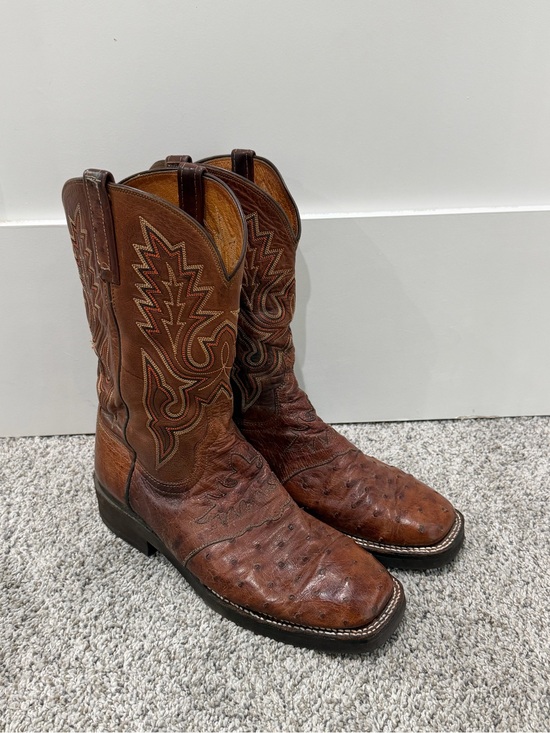 Lucchese Other - Men's Brown Western Leather Cowboy Boots